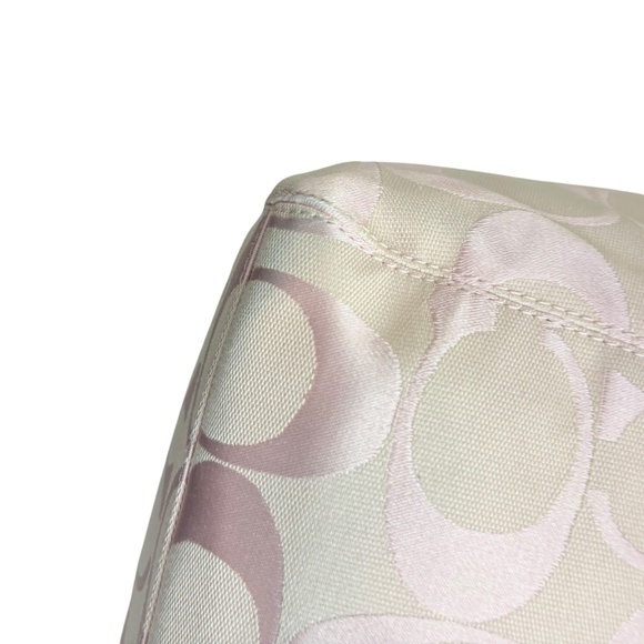 Coach F14659 Leah Signature pink Tote bag - Picture 10 of 15